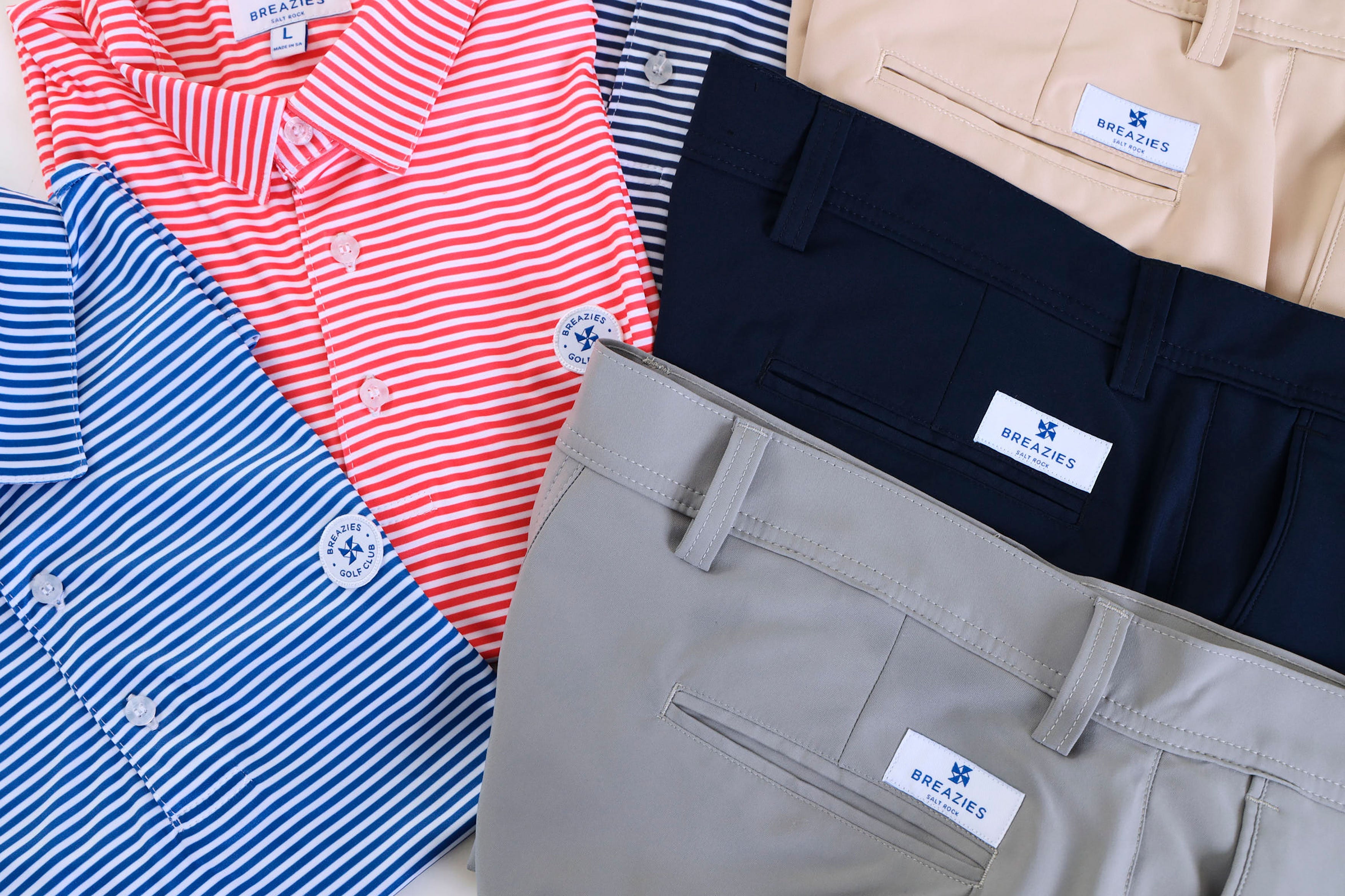 His & Hers Matching Breazies Golf Shirts