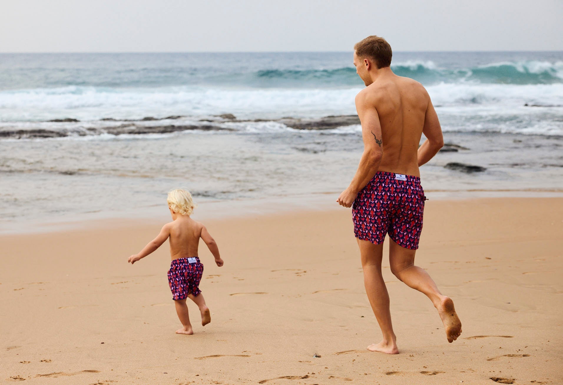 Breazies Father and Sons Matching Swimshorts