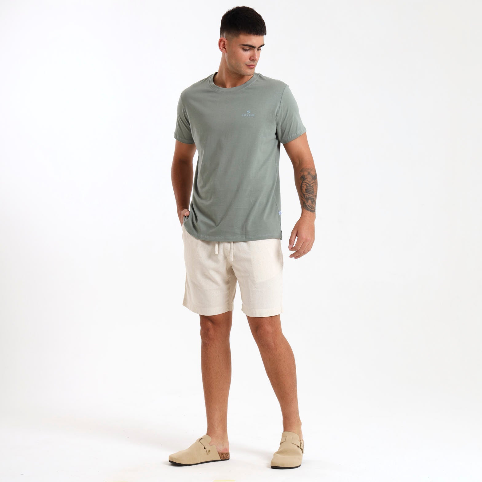 Cotton T-Shirt | Sage