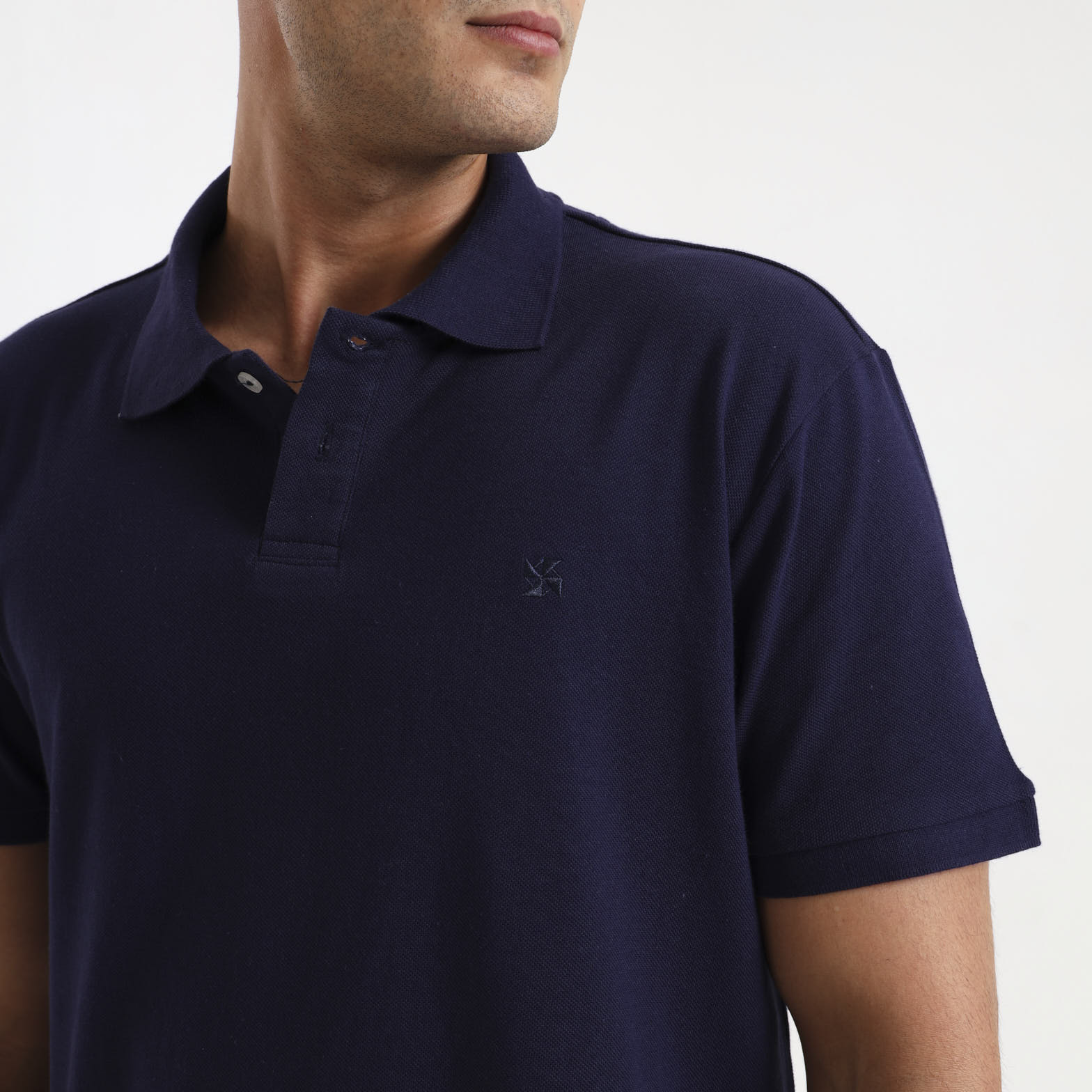 Cotton Polo | Navy
