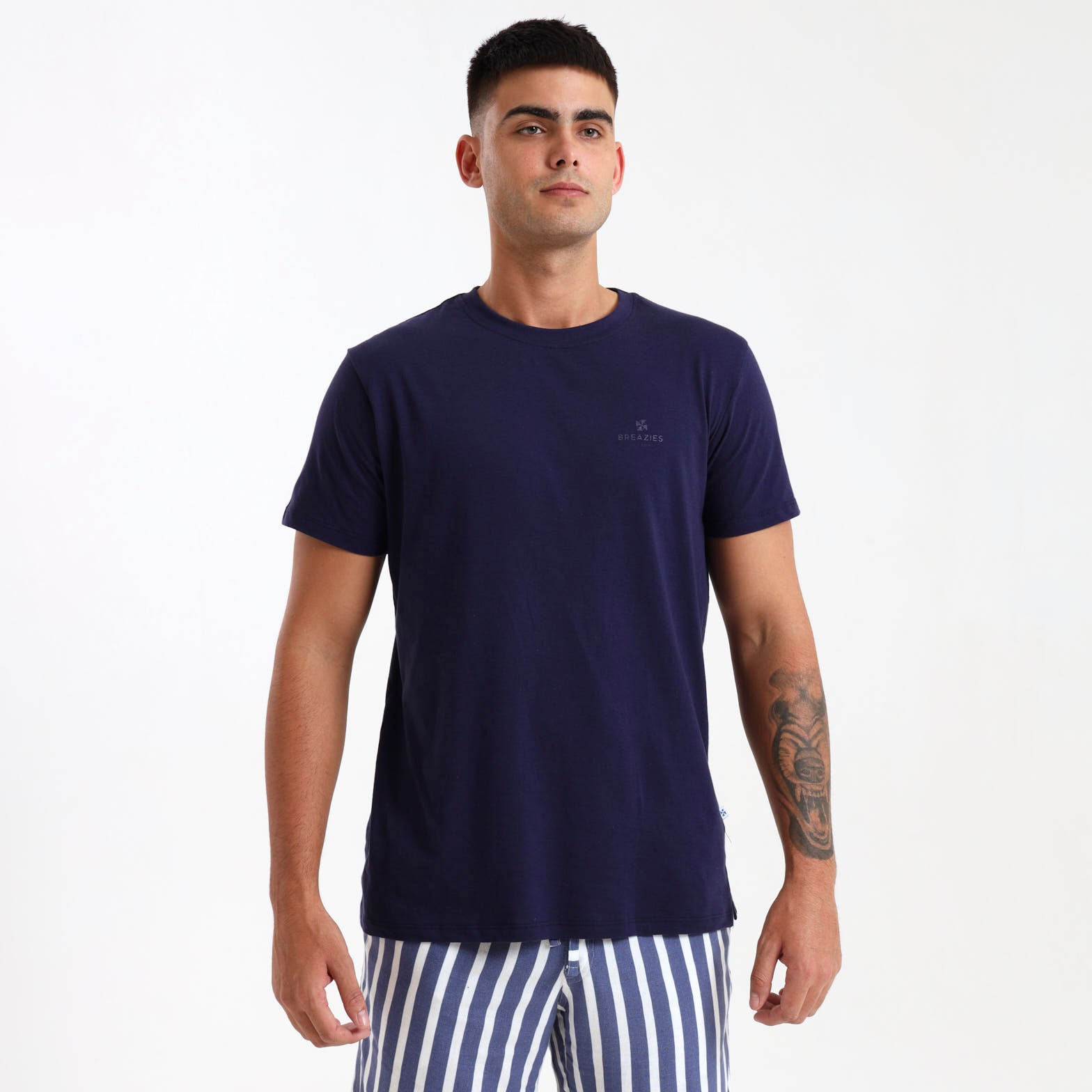 Cotton T-Shirt | Navy