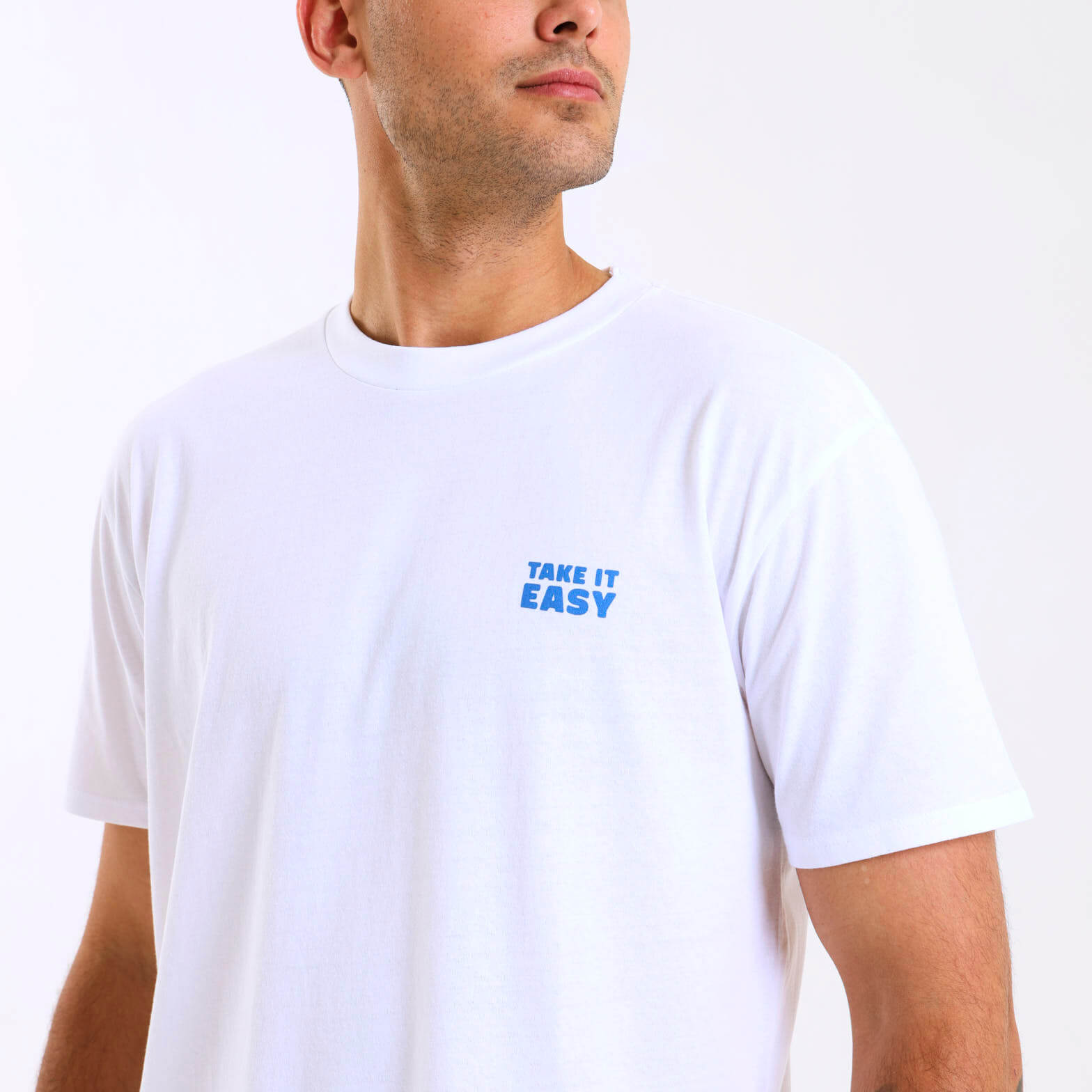 Printed Cotton Tee | Deck Chairs