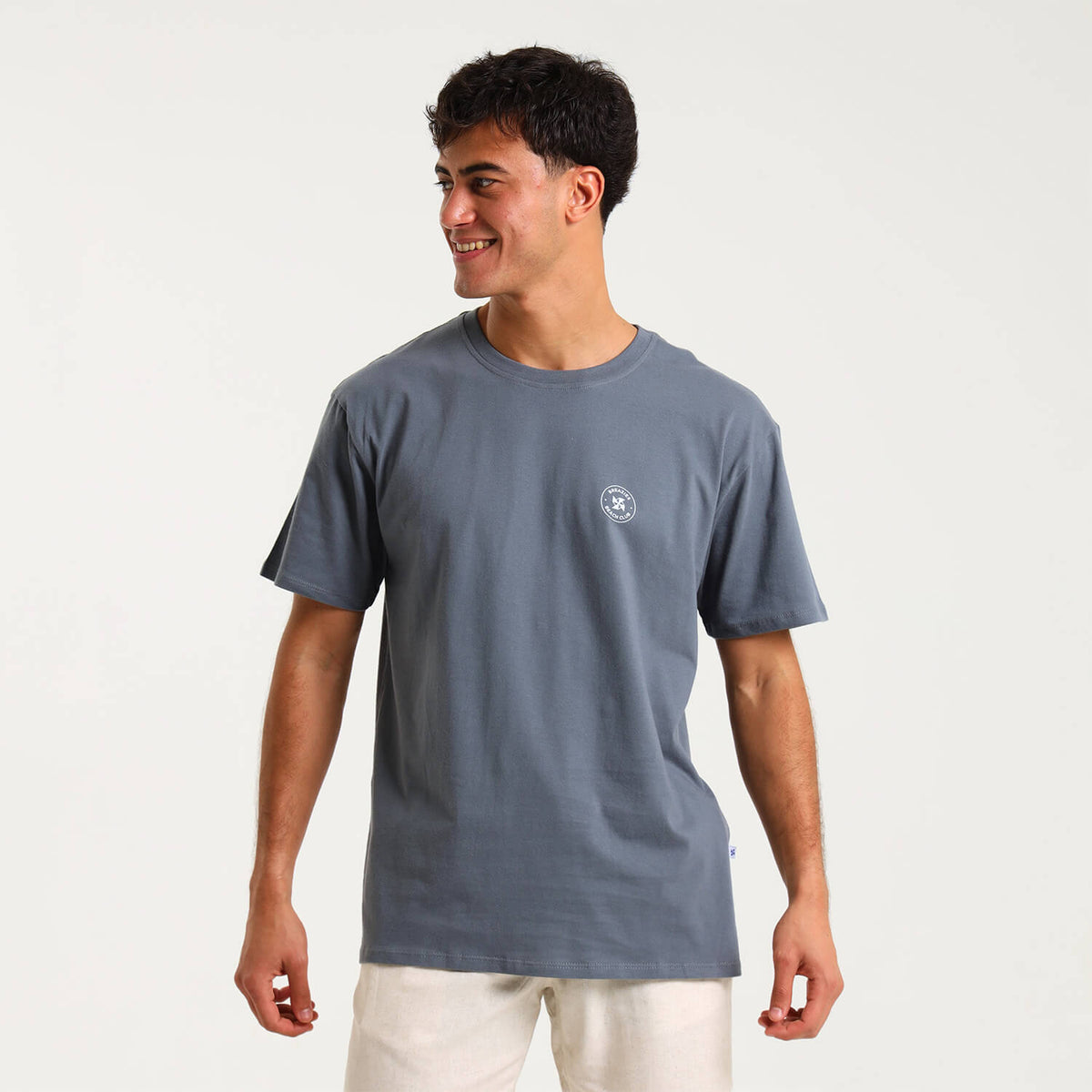 Printed Cotton Tee - Jeep | Grey