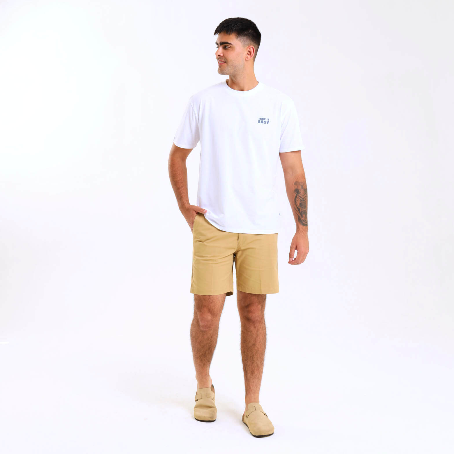 Printed Cotton Tee | Surf Board