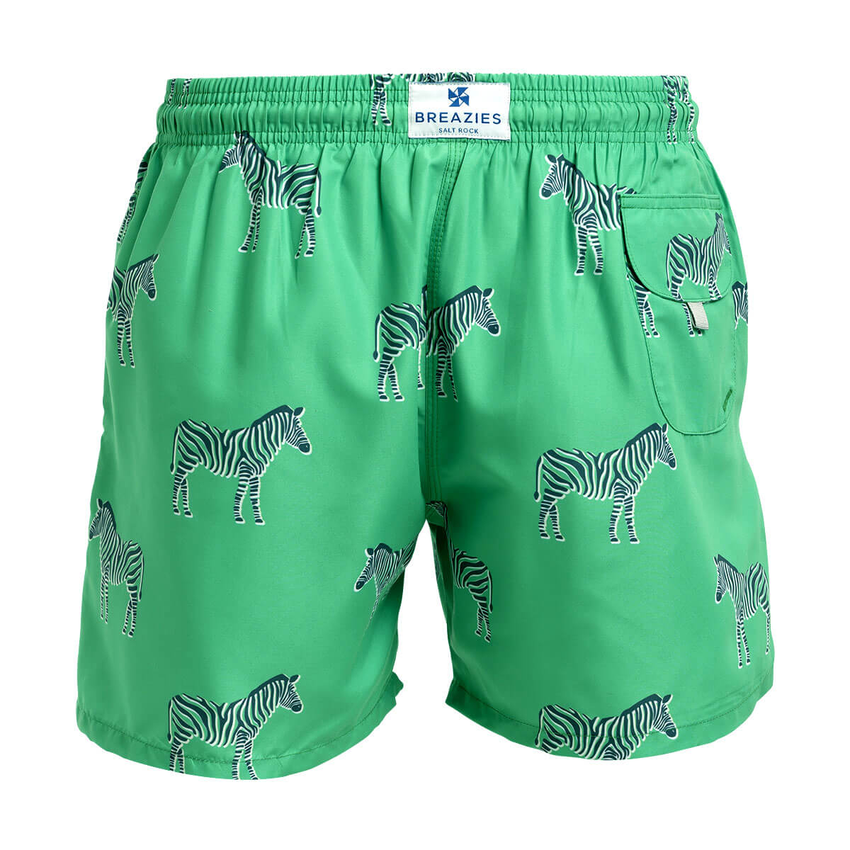 Swim Shorts - Zebras | Green