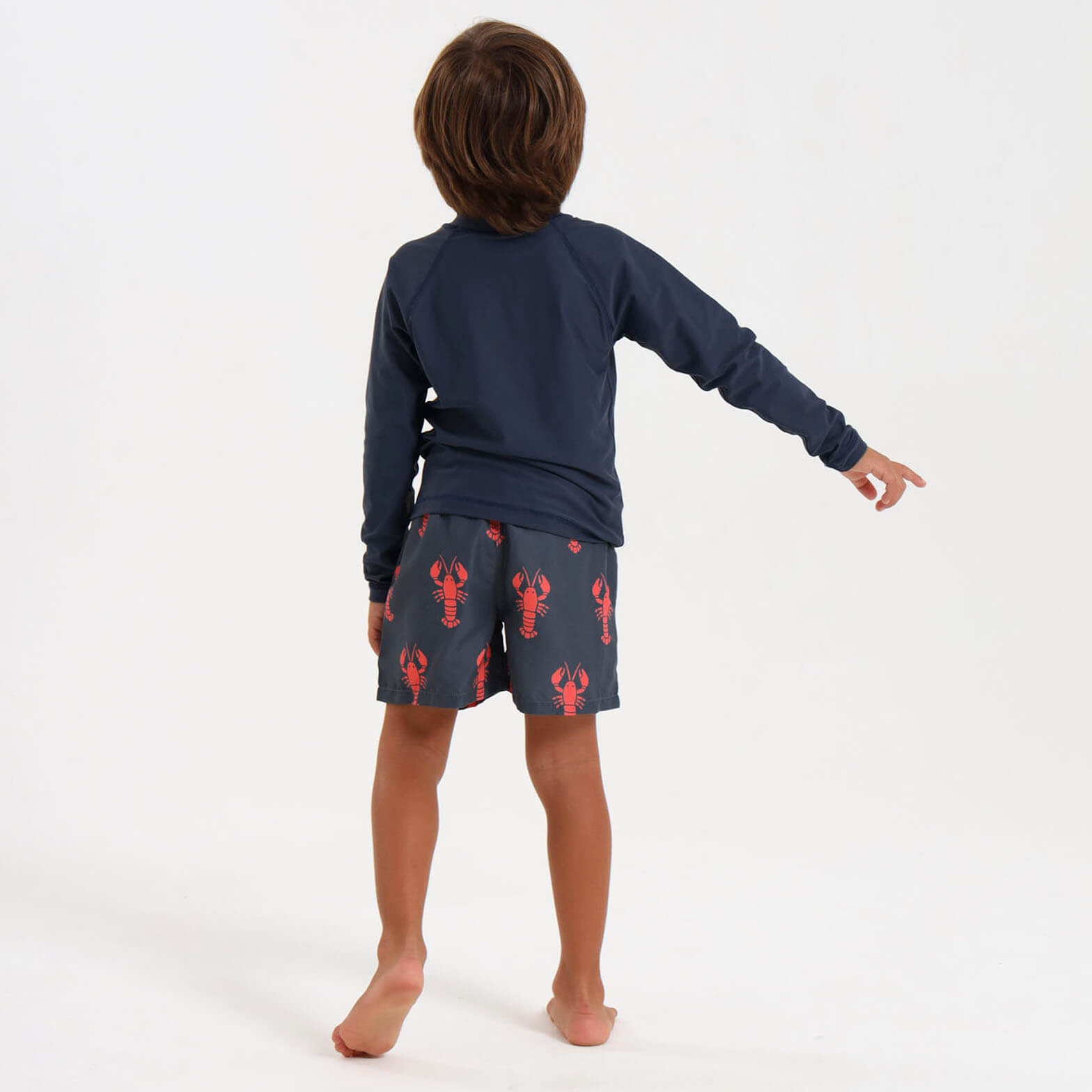 Kids Rash Vests - Solid | Steel