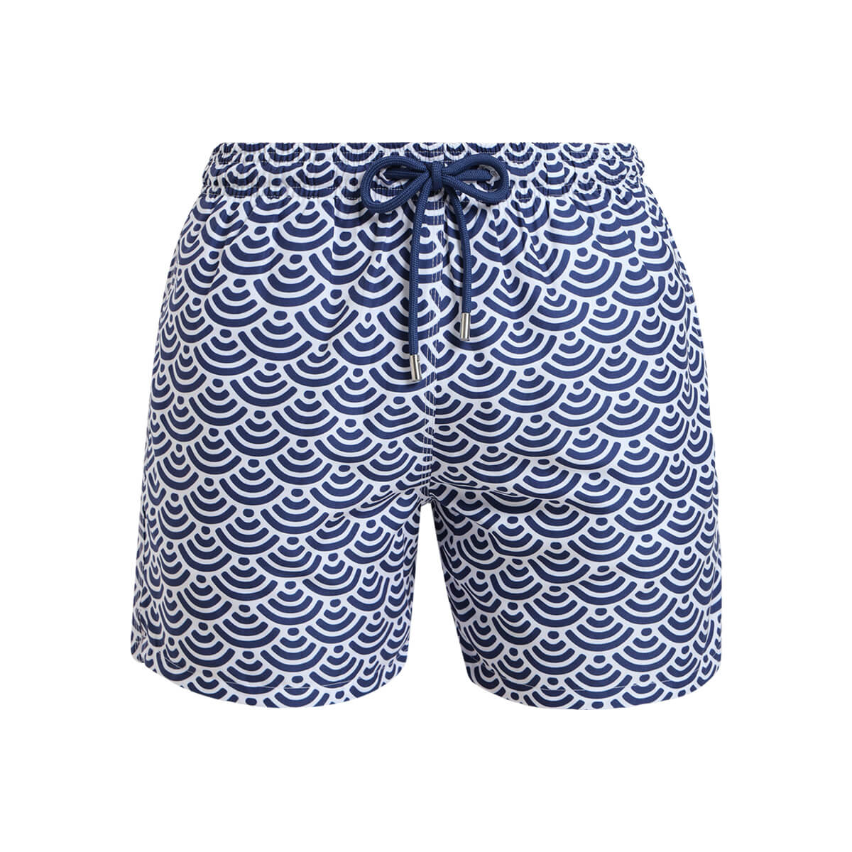 Boys Swim Shorts - Geometric | Navy