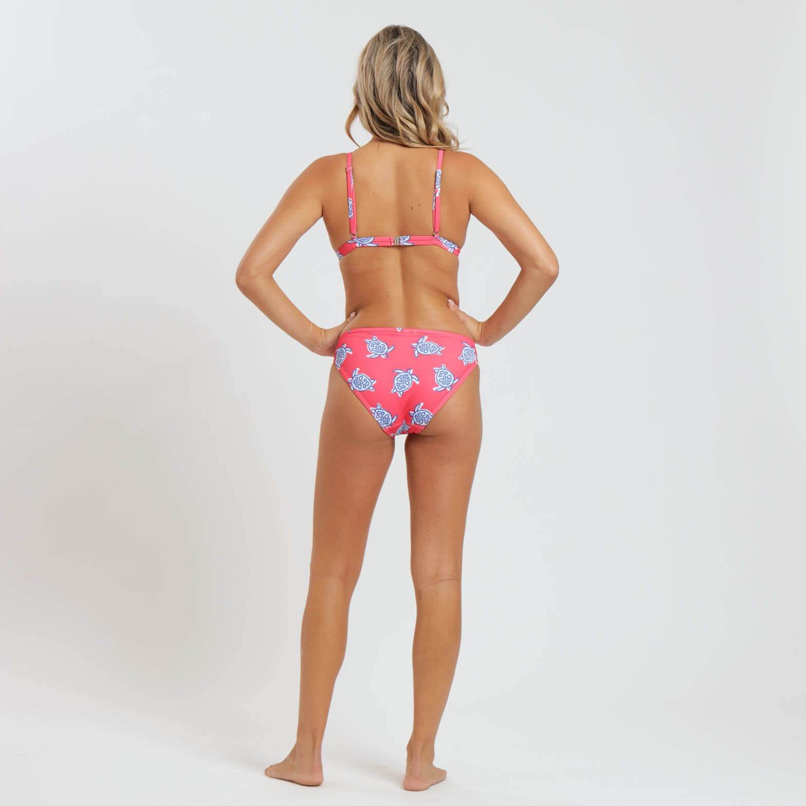 Ladies Bikini Bottoms - Turtles | Coral