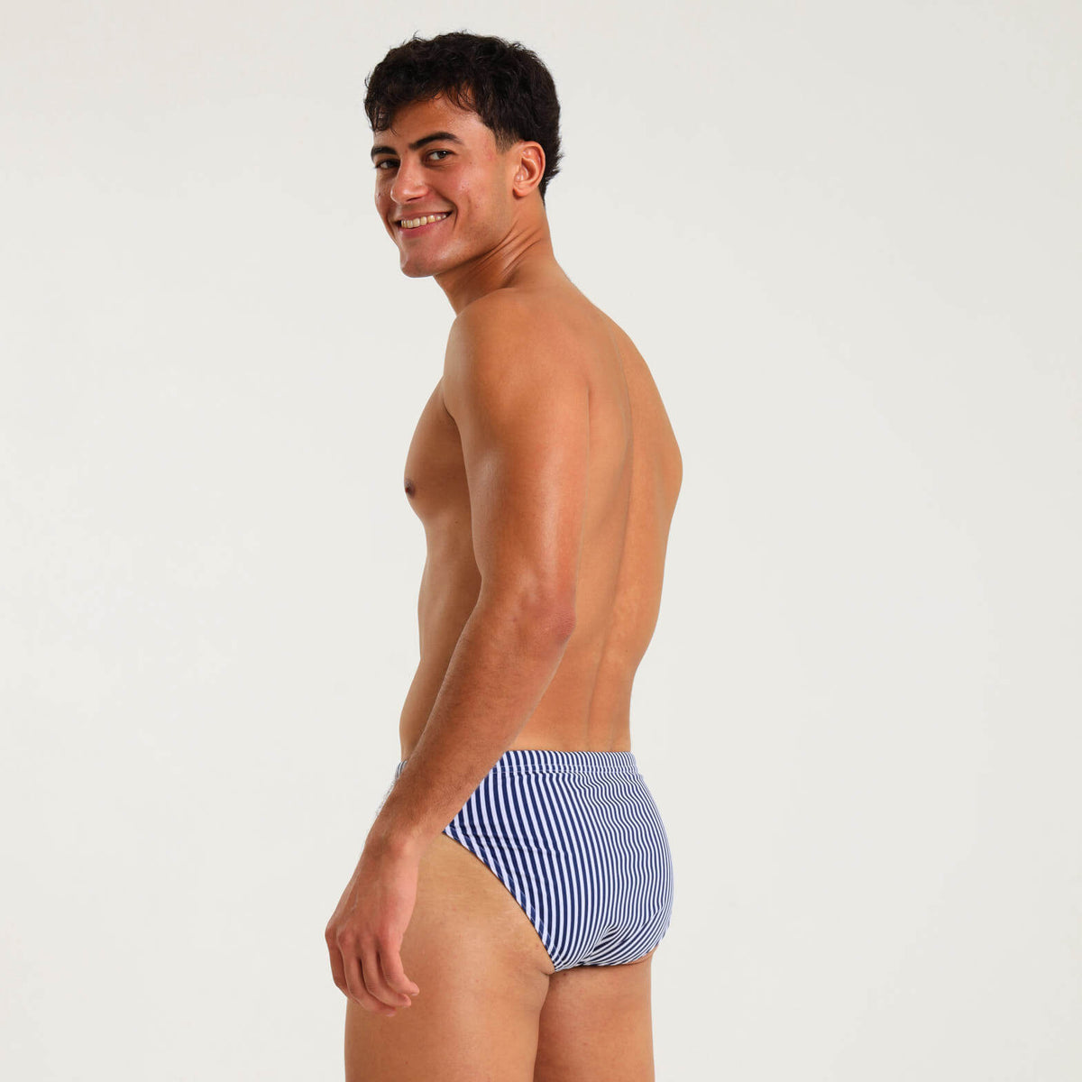 Mens Briefs - Pin Stripes | Navy