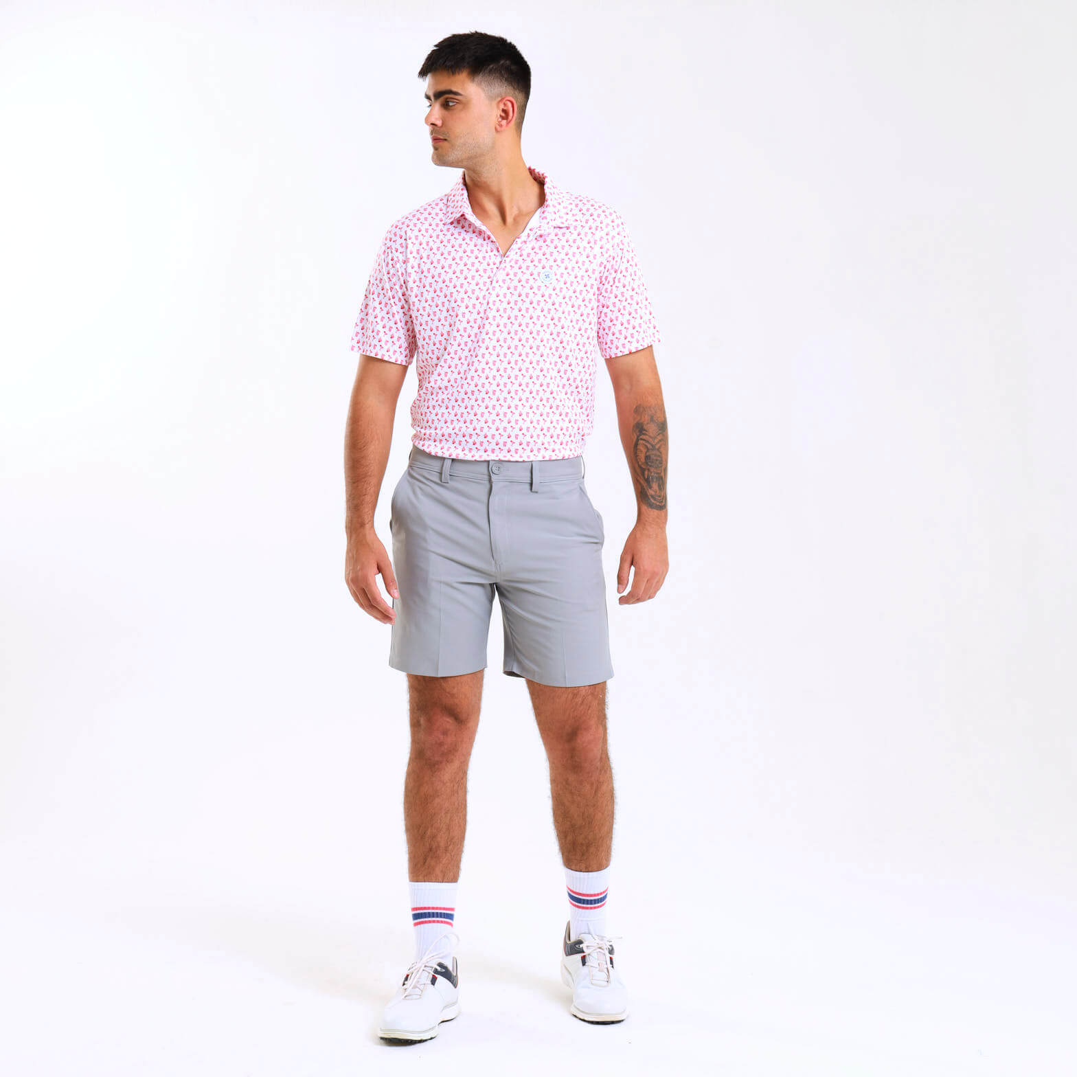 Mens Golf Shorts | Grey