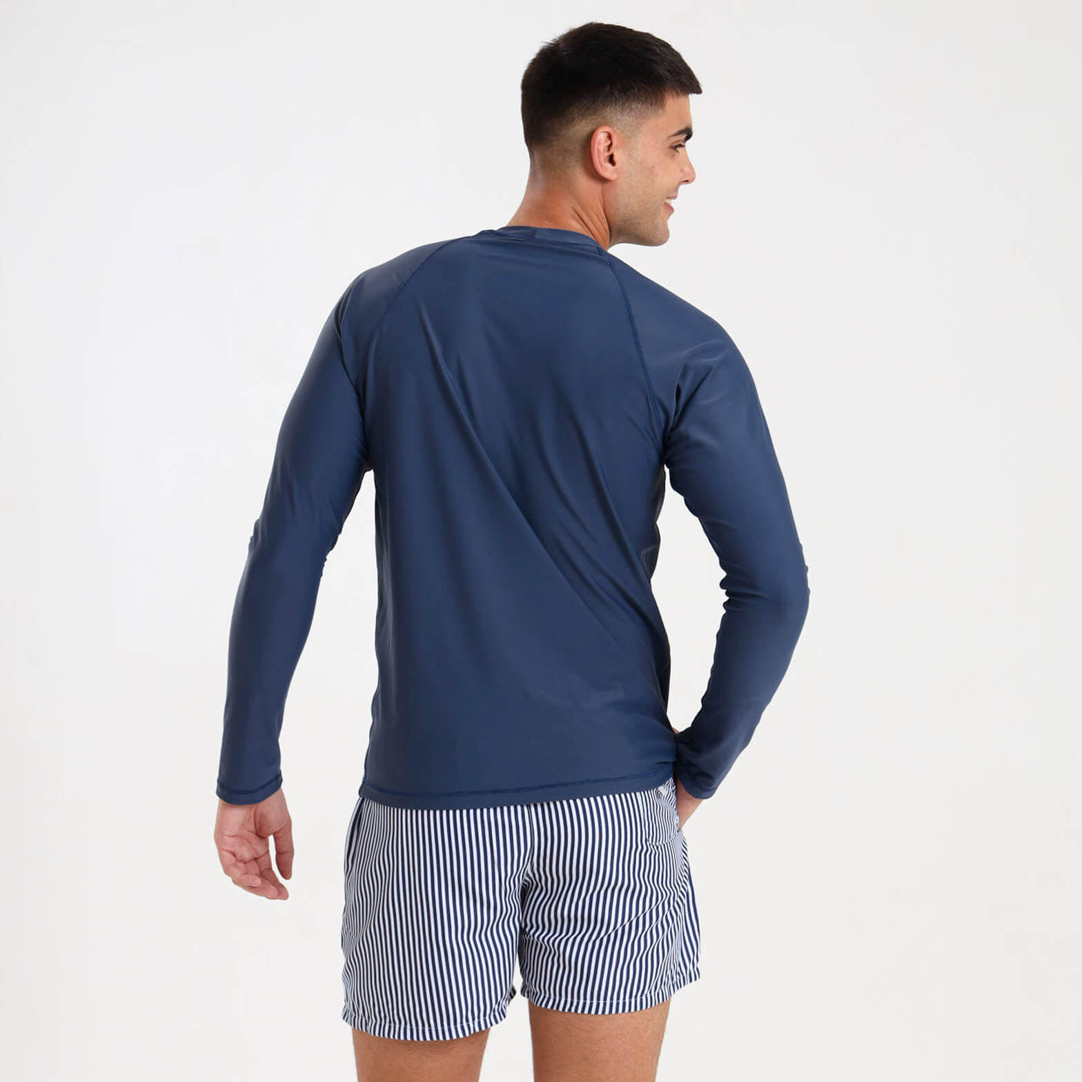 Mens Rash Vests - Solid | Steel