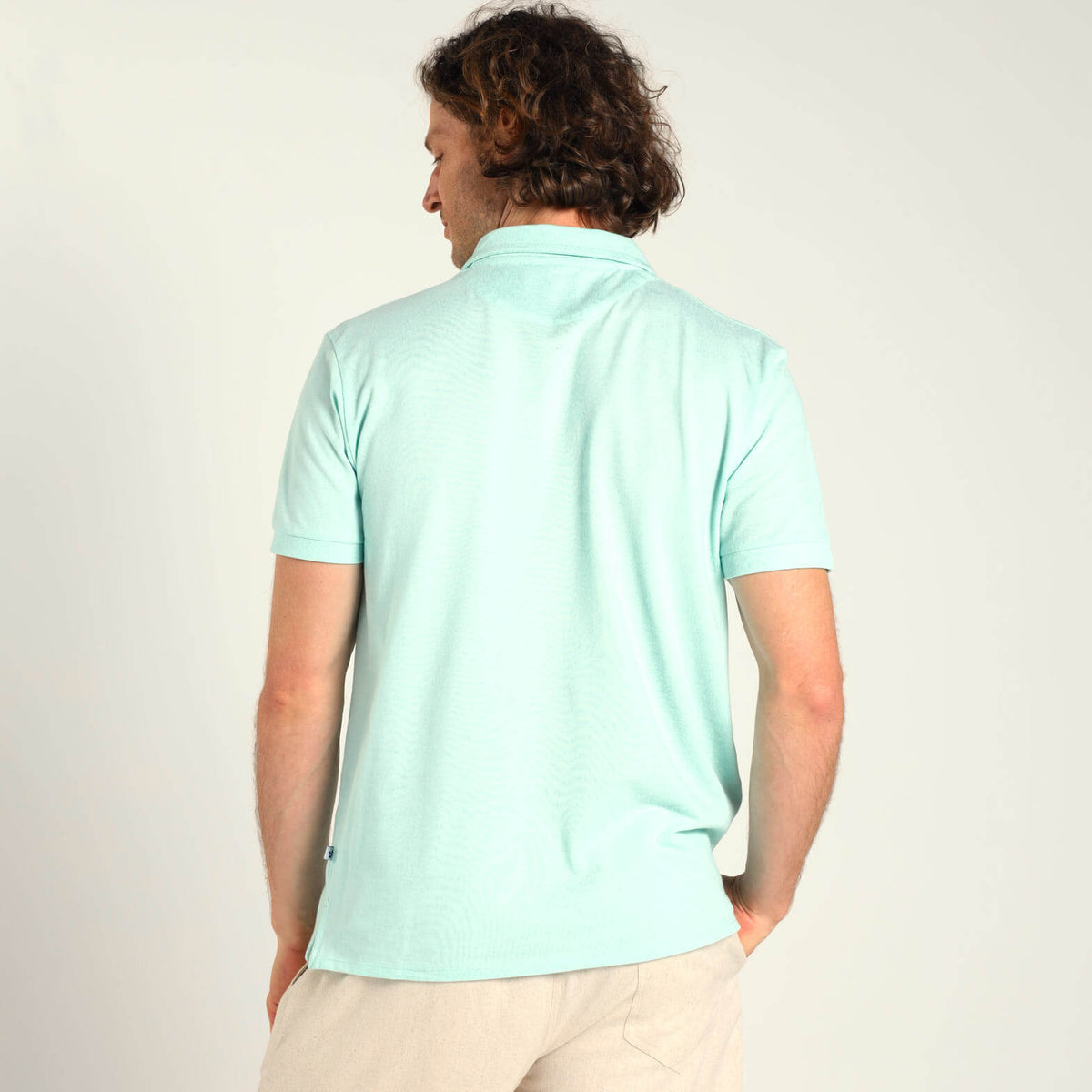 Short Sleeve Polo | Mint