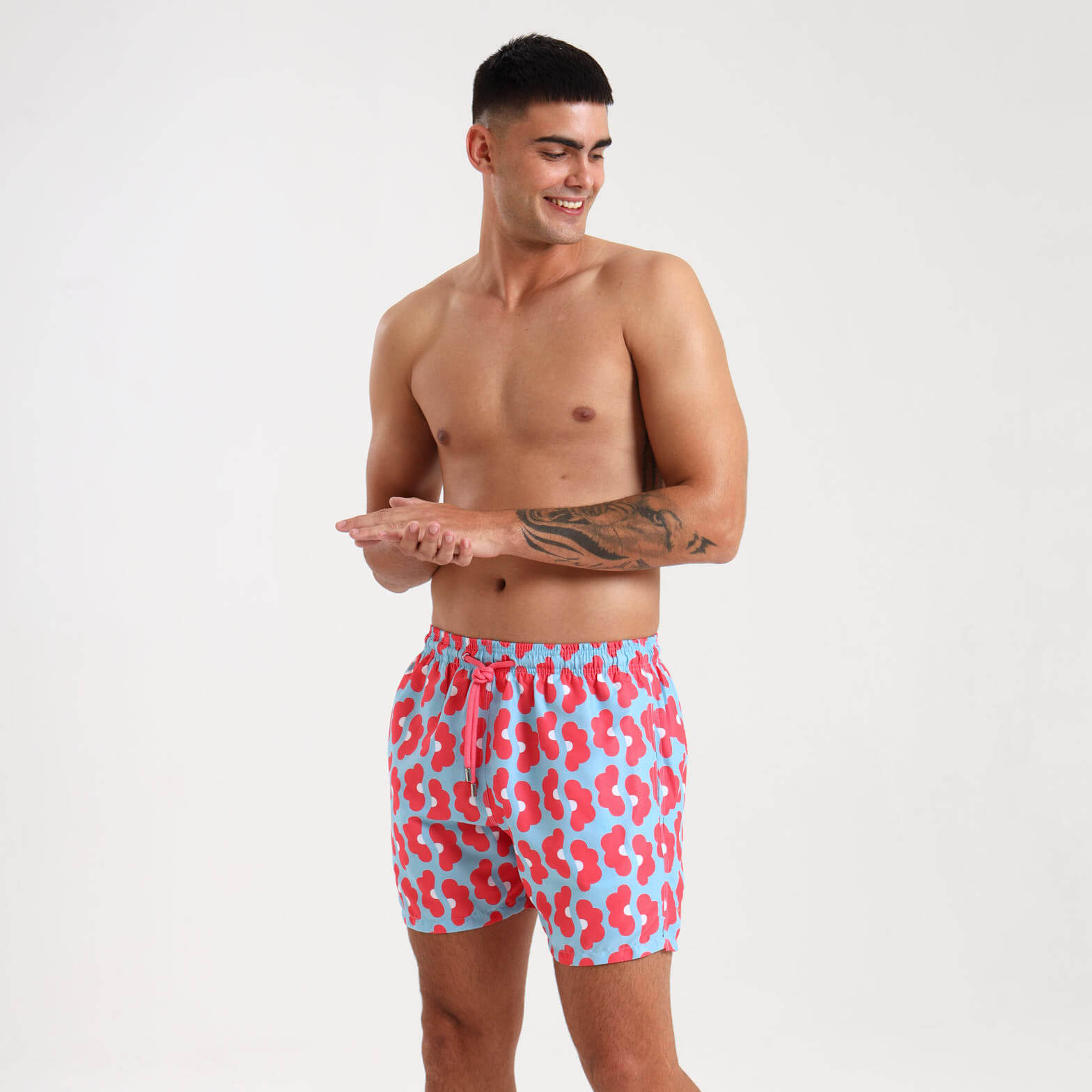 Swim Shorts - Daisy | Coral