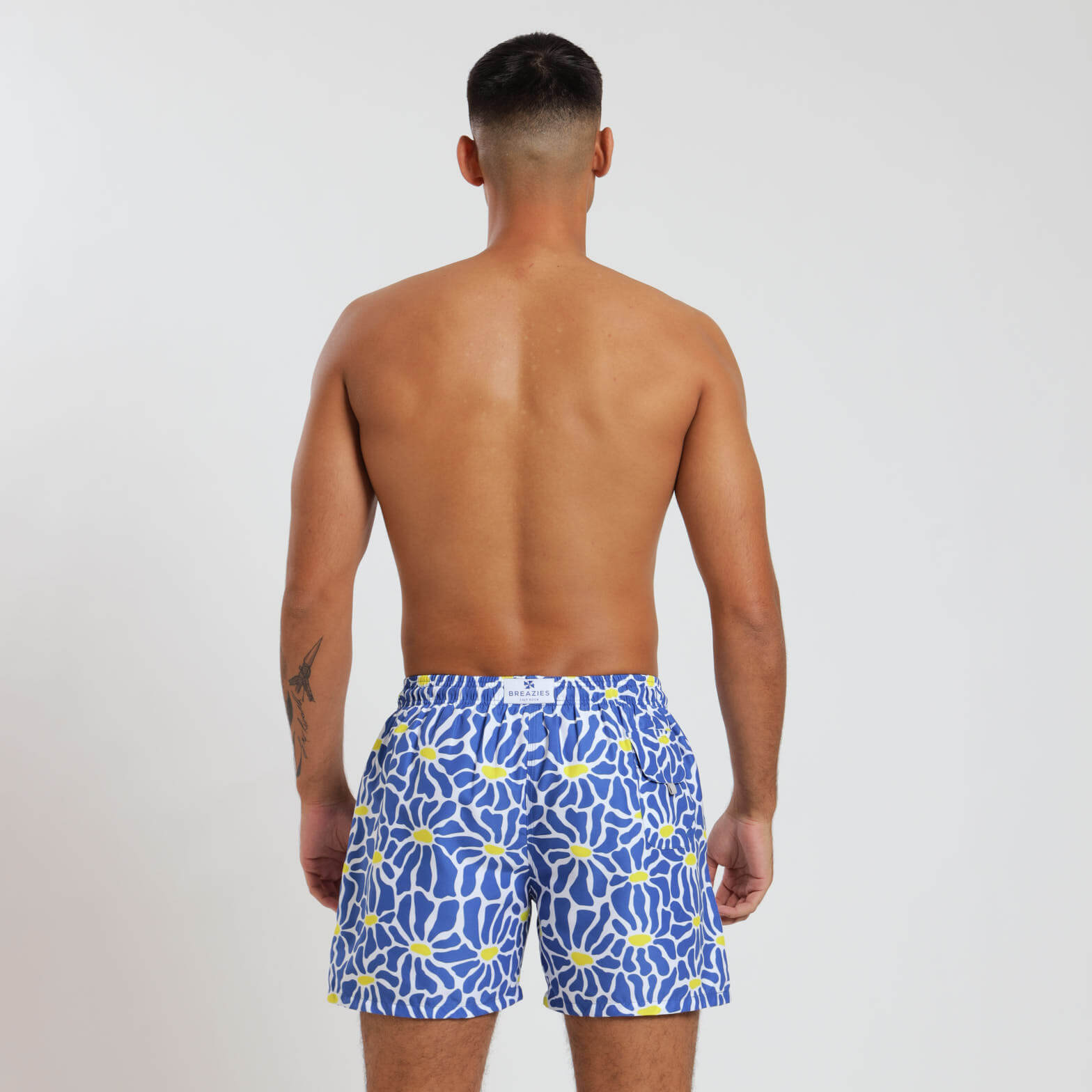 Swim Shorts - Flowers | Blue