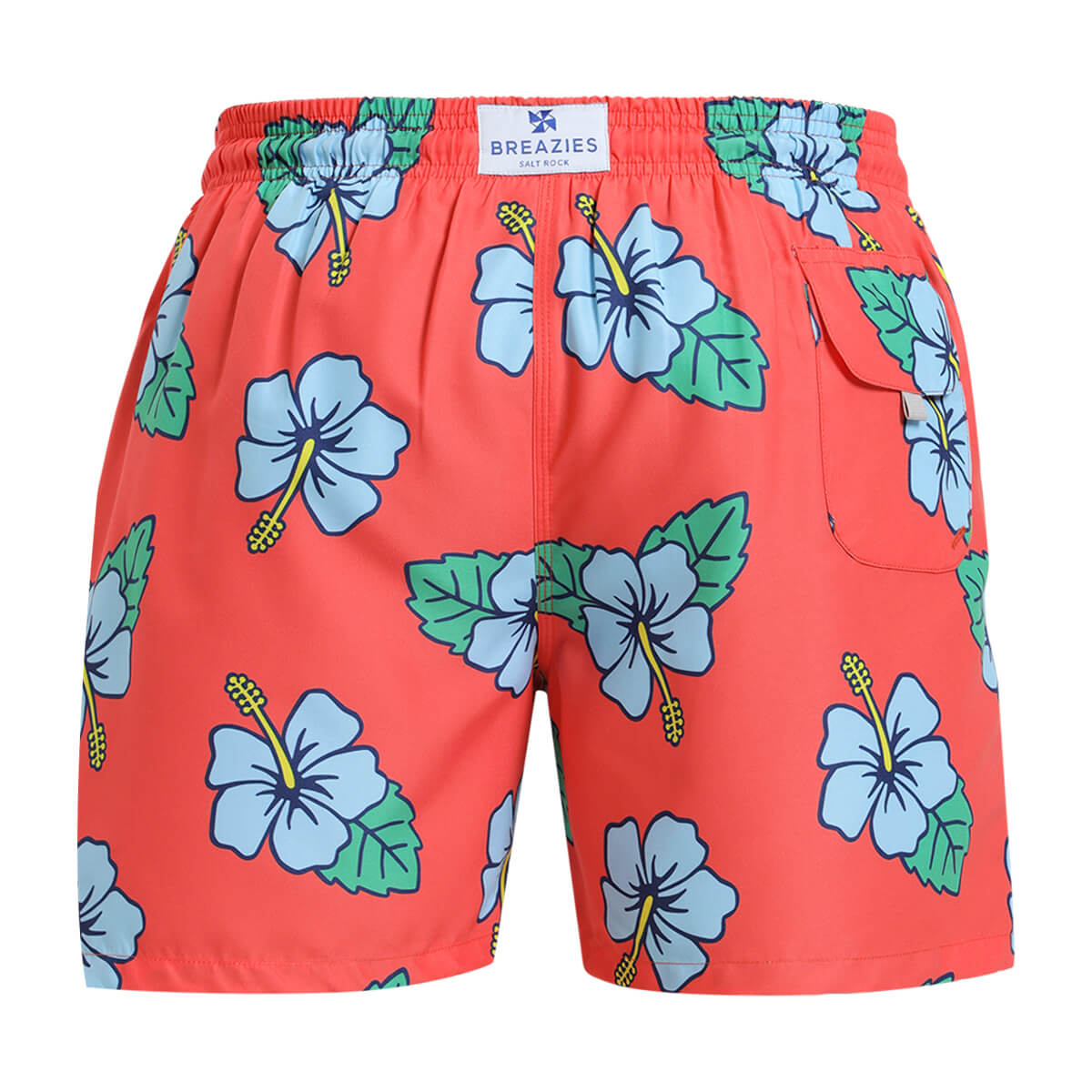 Swim Shorts - Hibiscus | Orange
