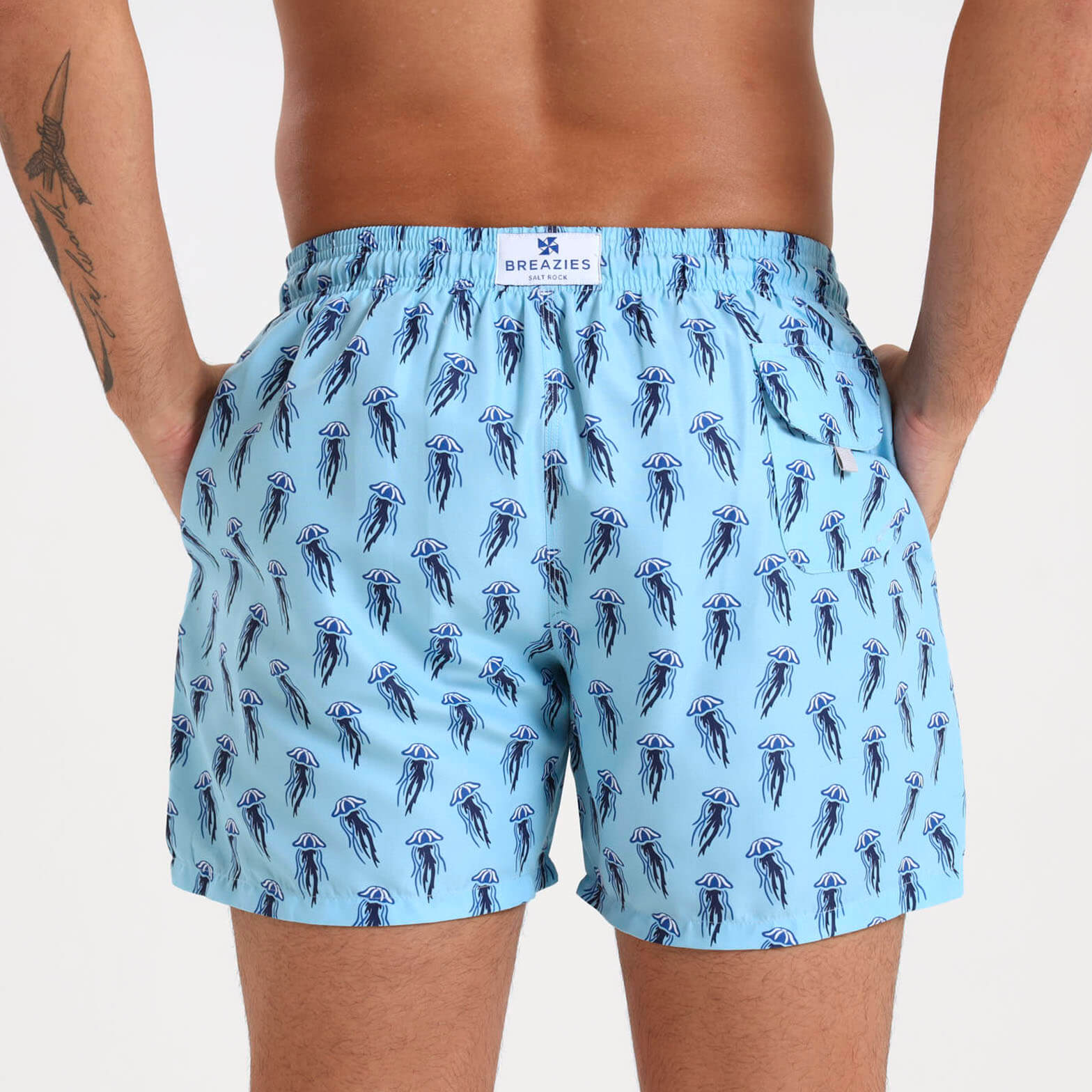 Swim Shorts - Jellyfish | Baby Blue