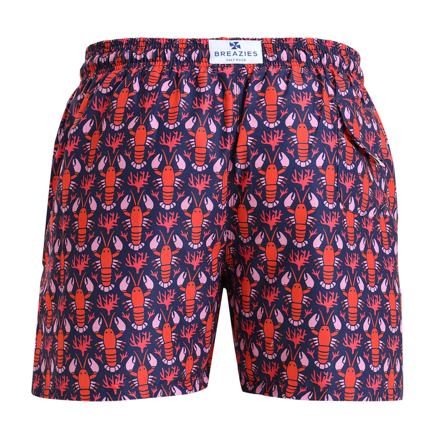Swim Shorts - Lobster & Coral | Navy