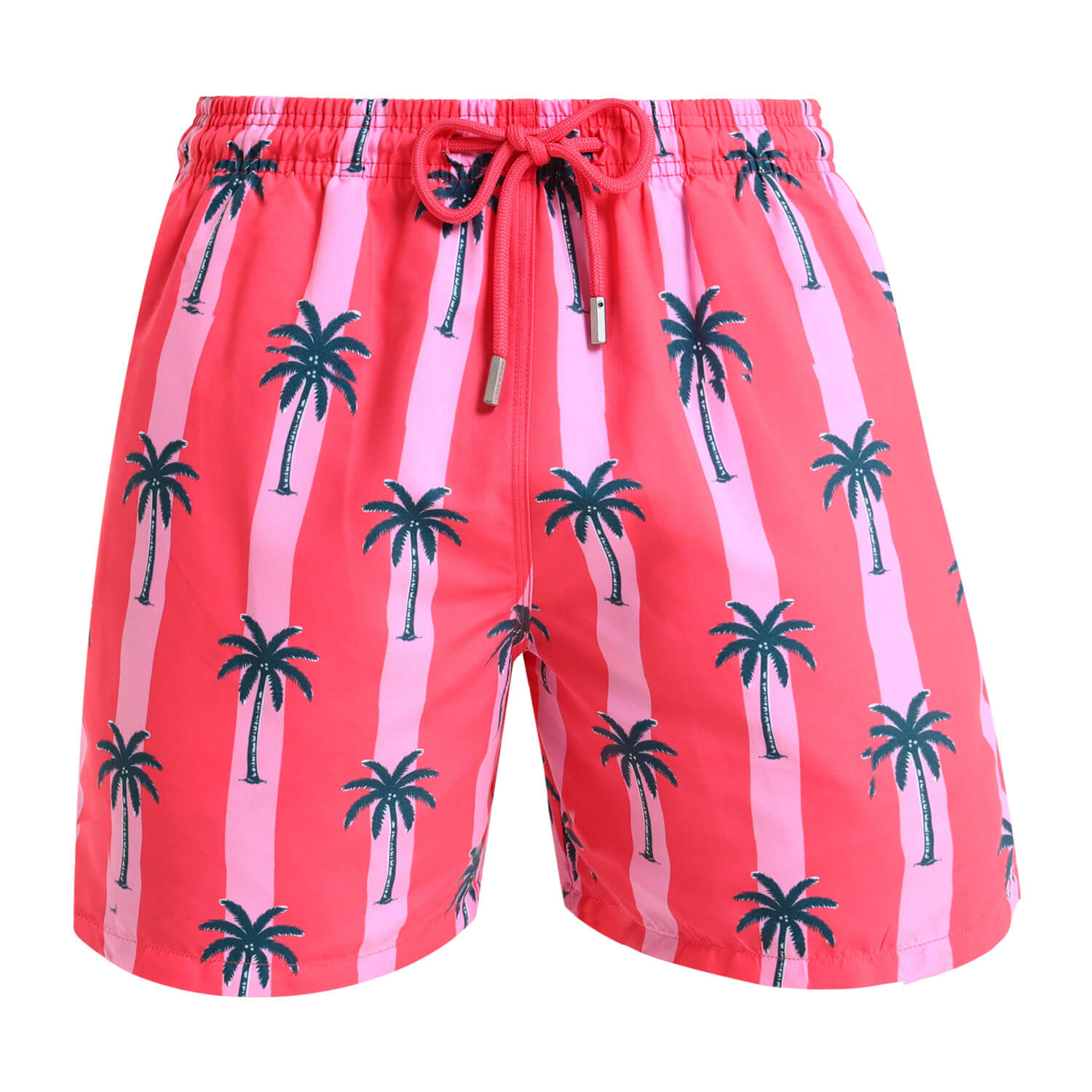 Swim Shorts - Palms | Pink & Coral