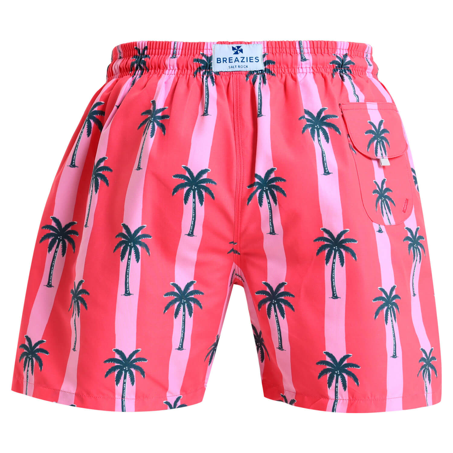 Swim Shorts - Palms | Pink & Coral