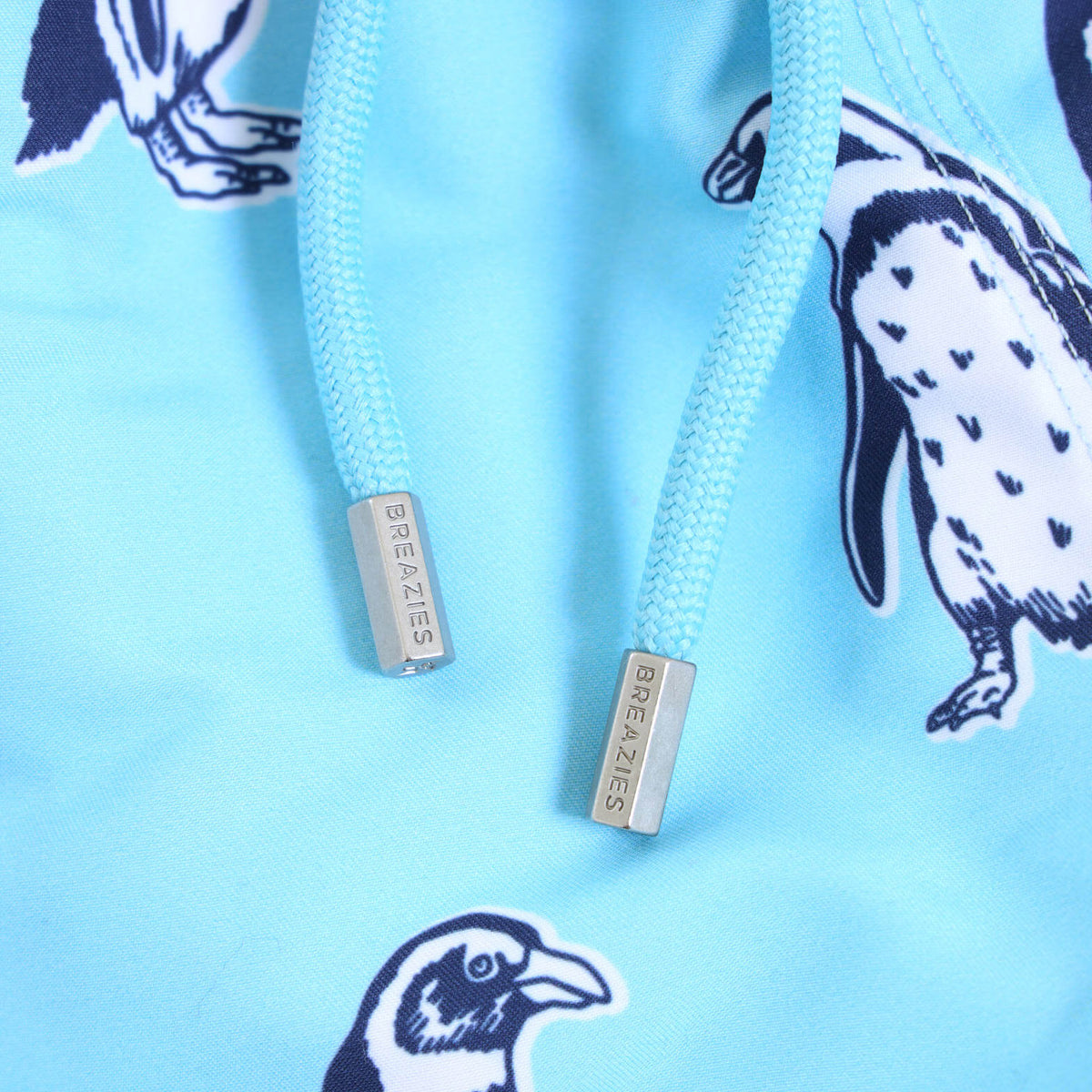 Swim Shorts - Penguin | Baby Blue