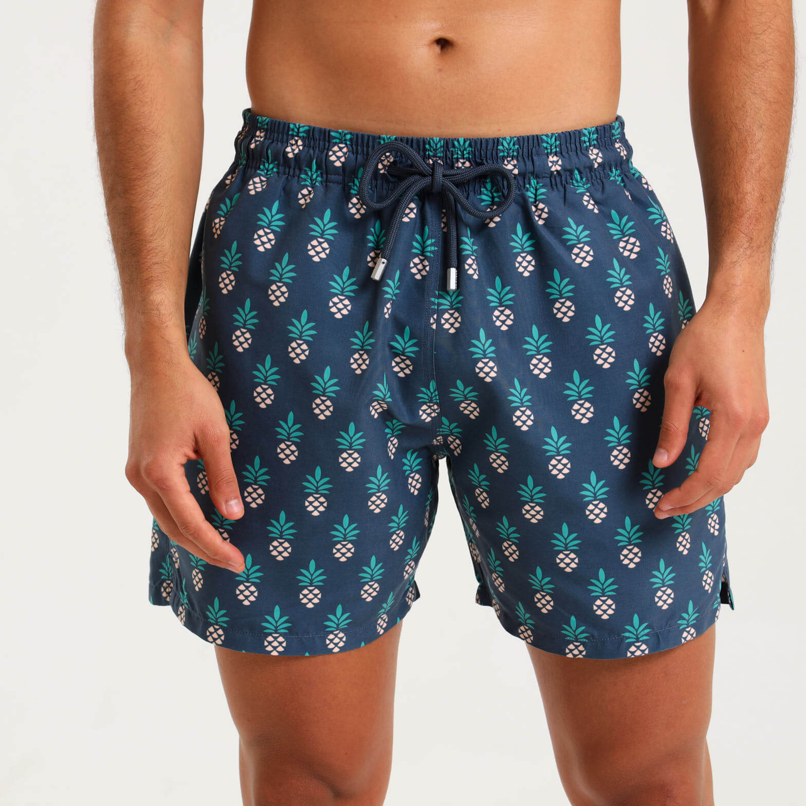 Swim Shorts - Pineapples | Steel