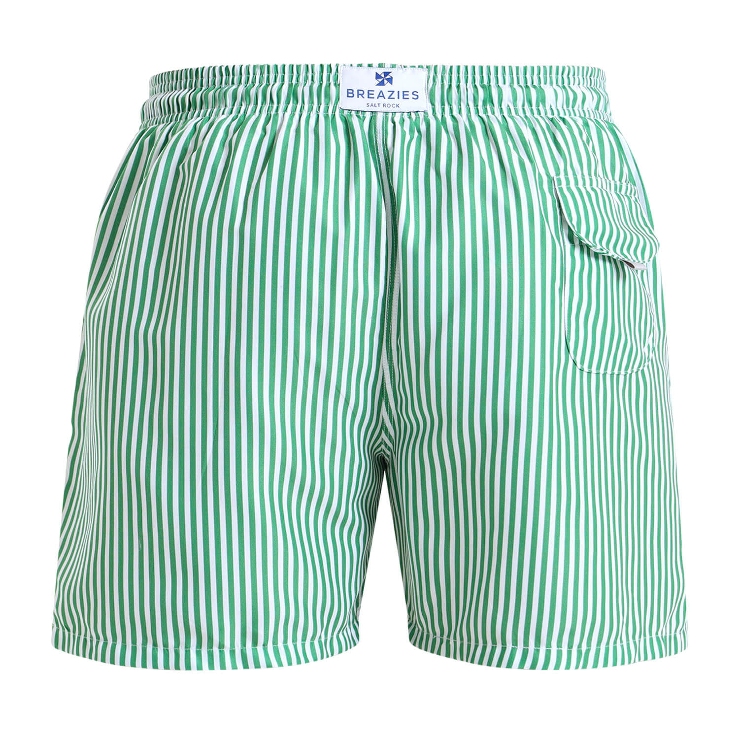 Swim Shorts - Pin Stripes | Green