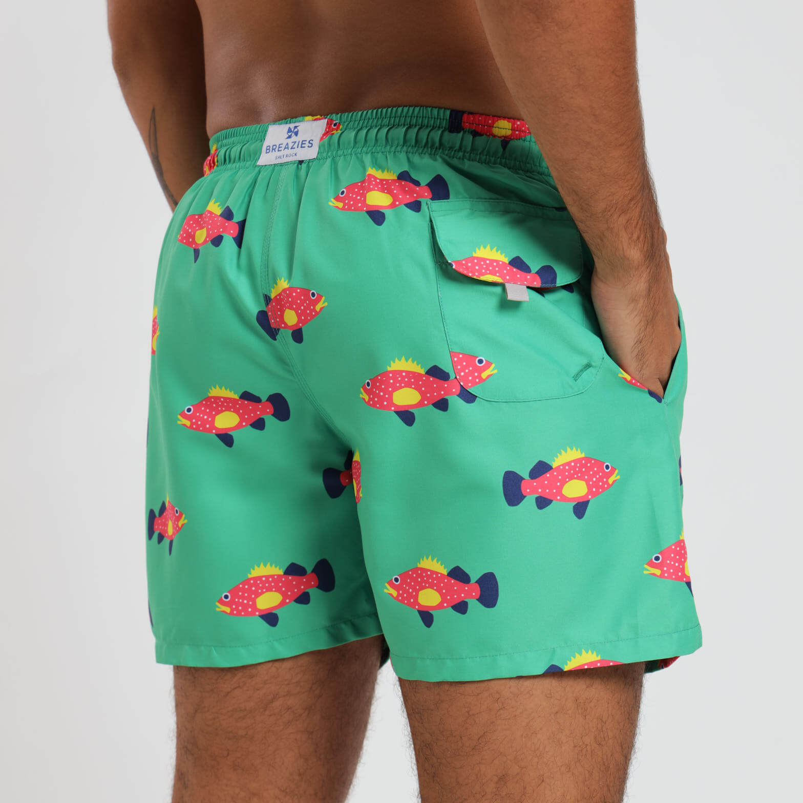 Swim Shorts - Rock Cod | Green