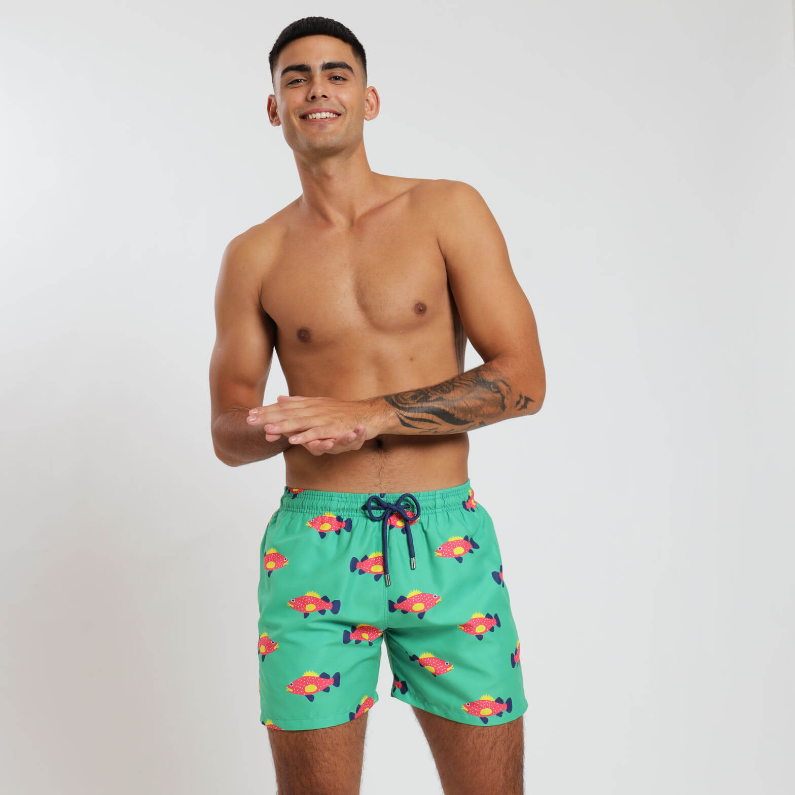 Swim Shorts - Rock Cod | Green