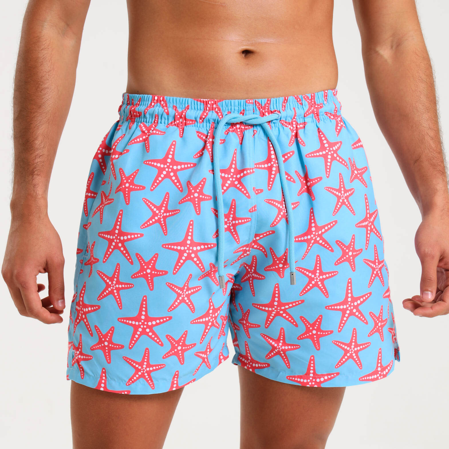 Swim Shorts - Starfish | Baby Blue