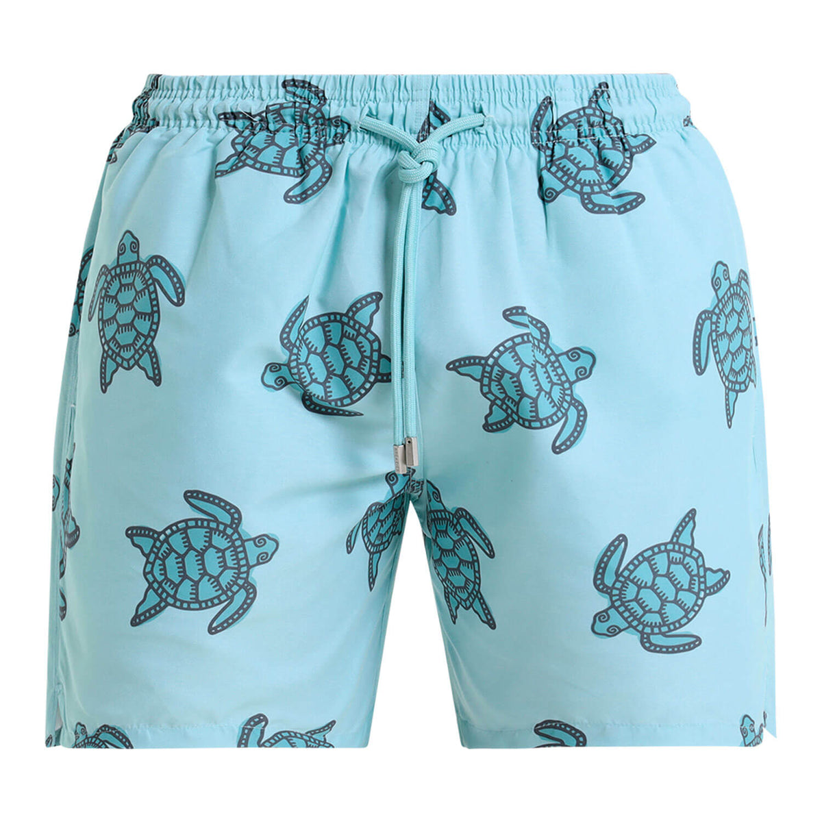 Swim Shorts - Turtles | Pastel Turq
