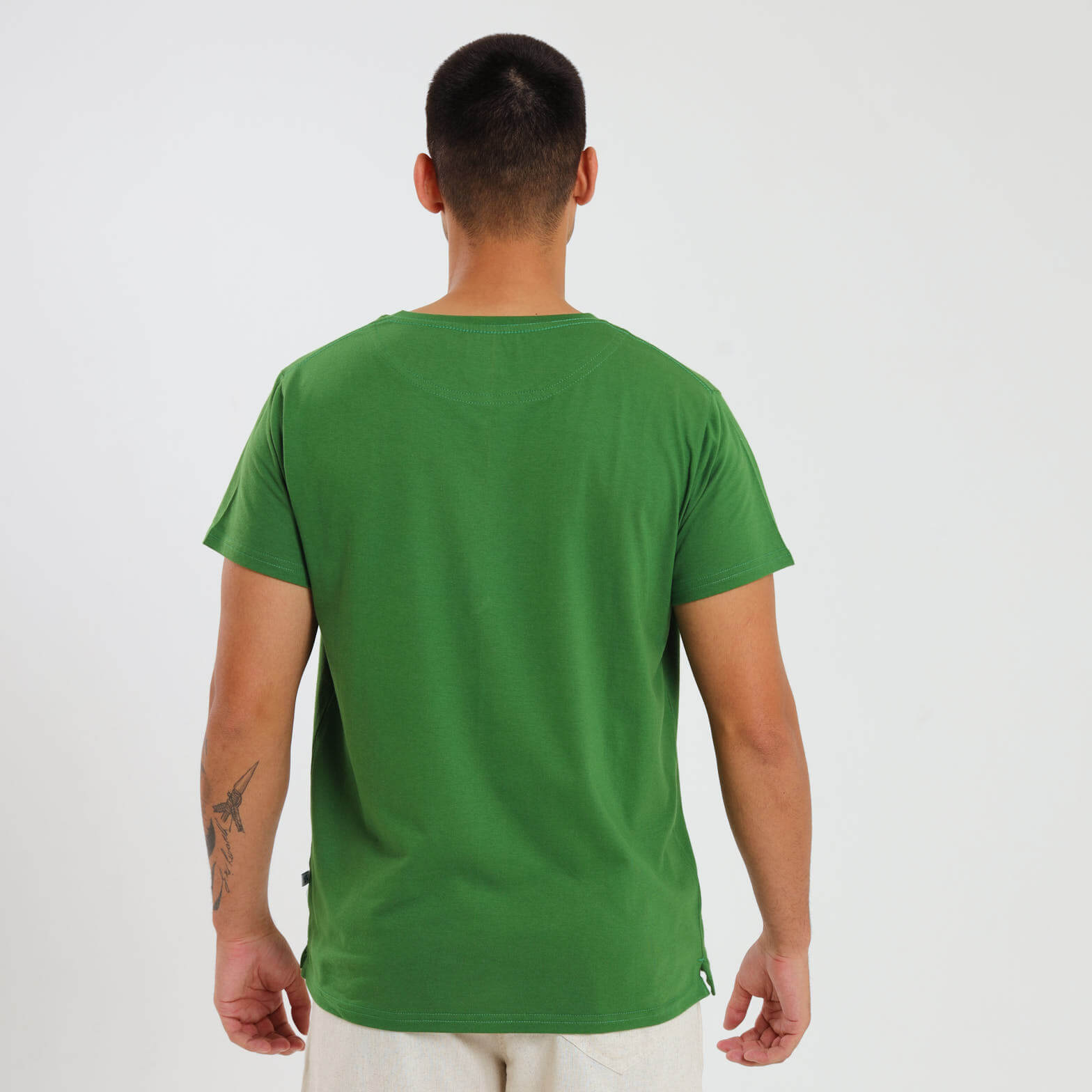 Cotton T-Shirt | Army Green