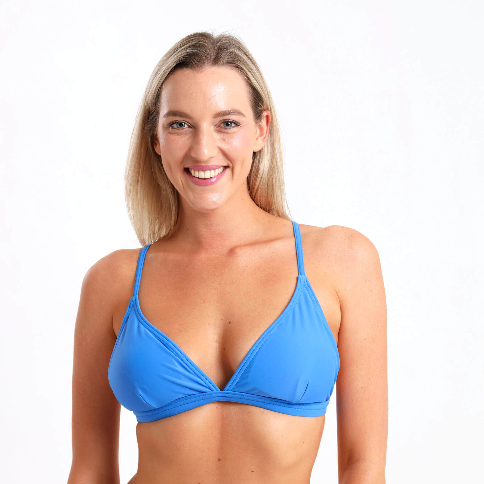 Ladies Bikini Top - Solid | Ocean Blue