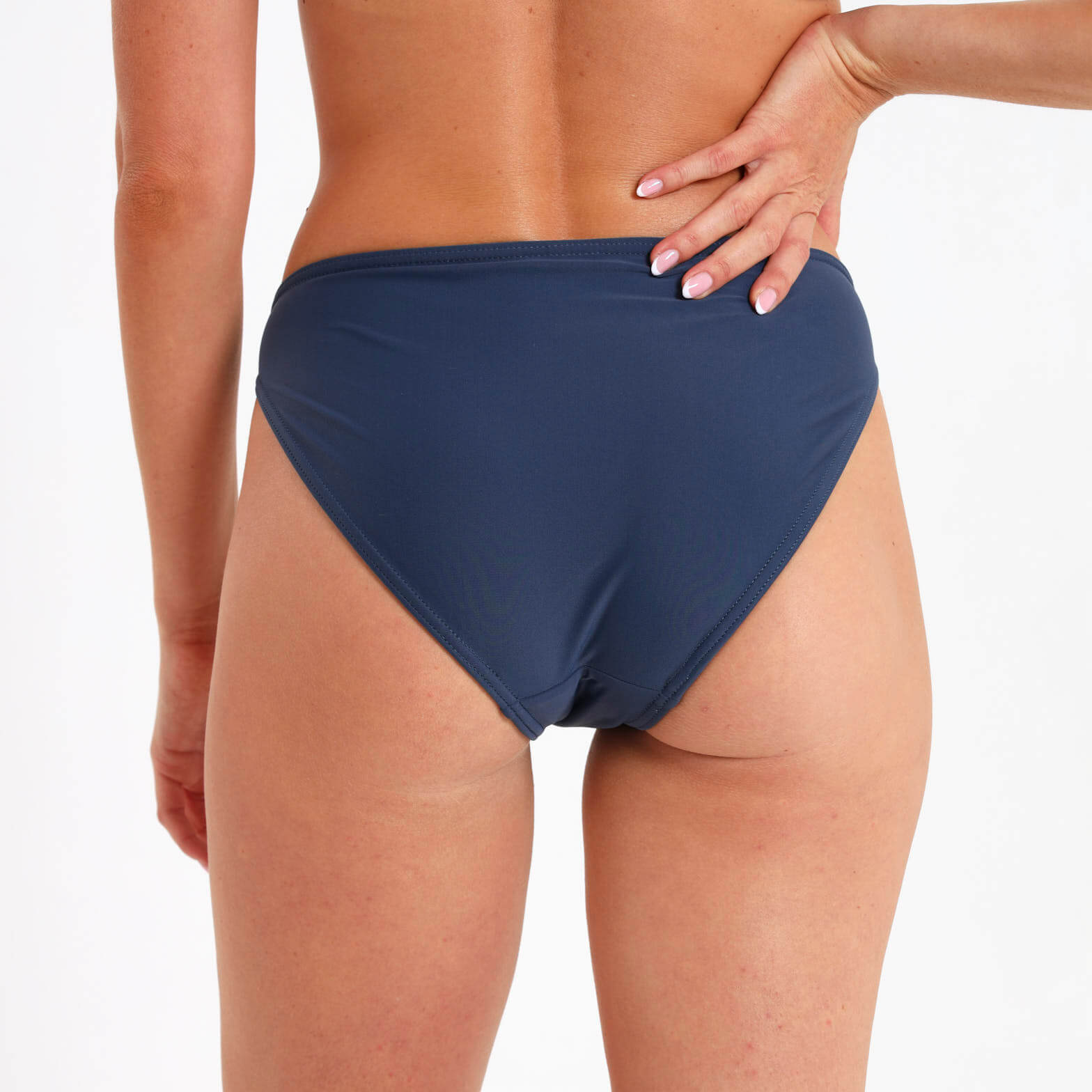 Ladies Bikini Bottom - Solid | Steel