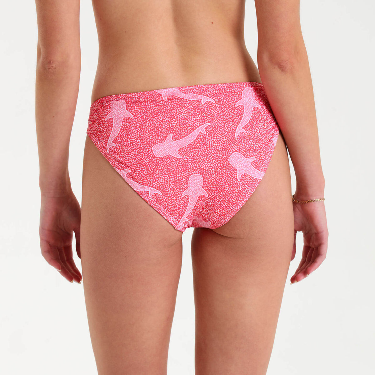 Ladies Bikini Bottoms - Whale Shark | Coral