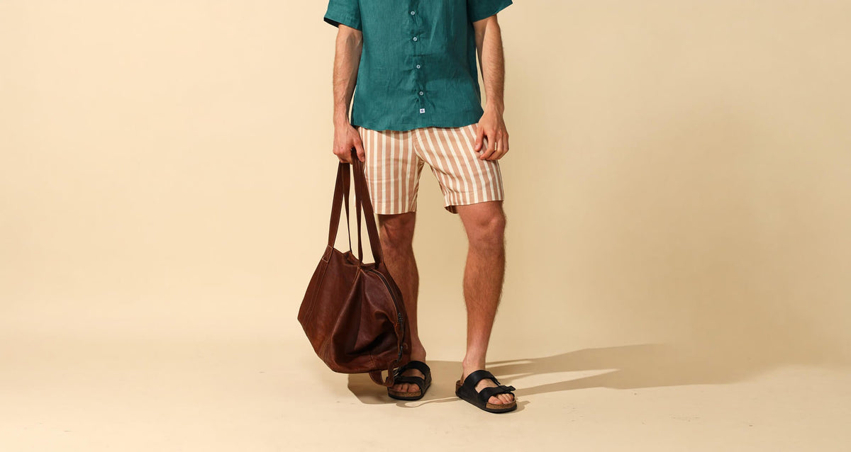 Men’s Linen Shorts: Relaxed Coastal Comfort