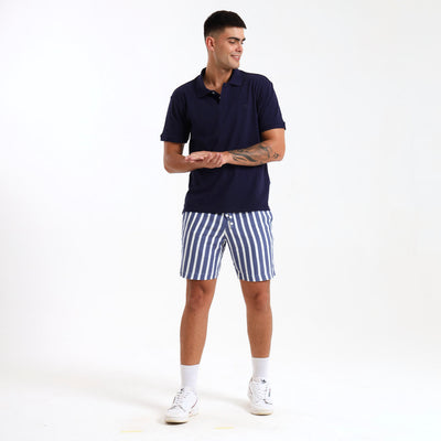 Cotton Polo | Navy
