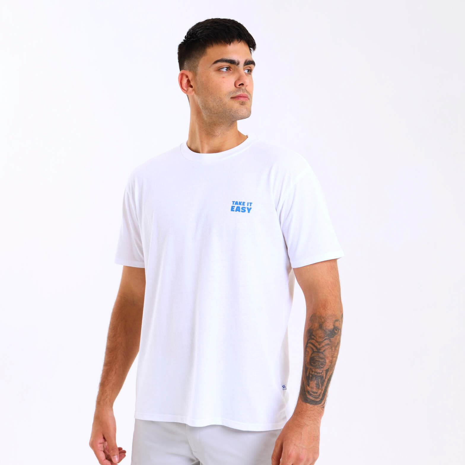 Printed Cotton Tee | Deck Chairs