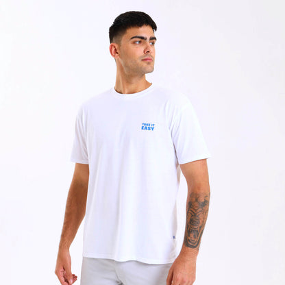 Printed Cotton Tee | Deck Chairs