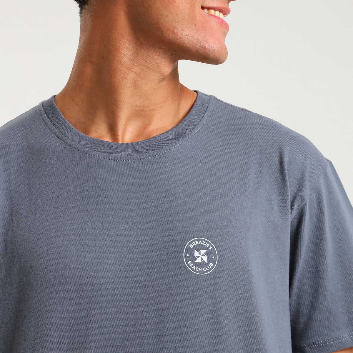 Printed Cotton Tee - Jeep | Grey