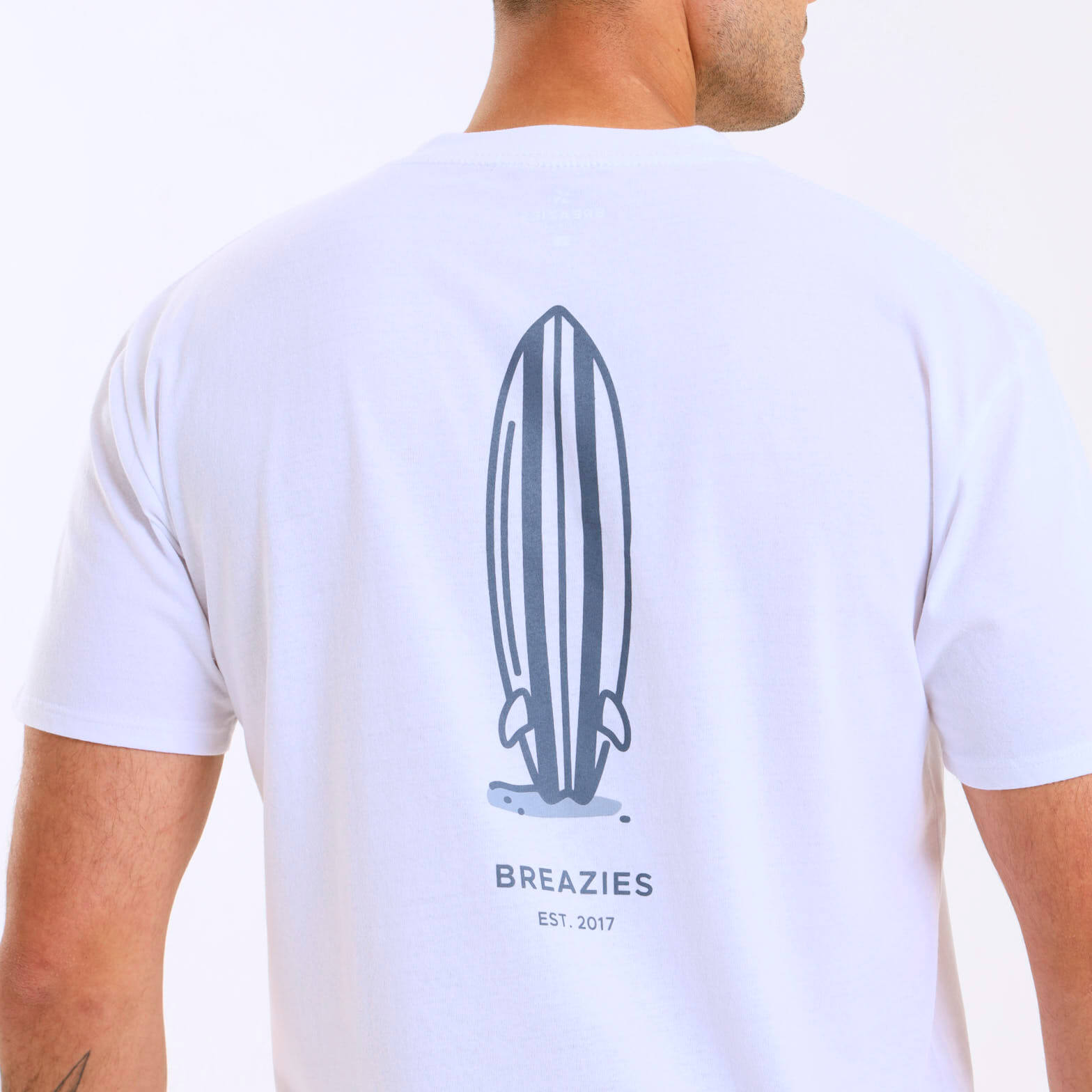 Printed Cotton Tee | Surf Board
