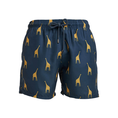 Kids Swim Shorts - Giraffe