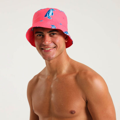 Bucket Hat - Penguin | Coral
