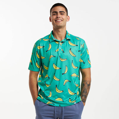 Golf Shirt - Bananas | Green