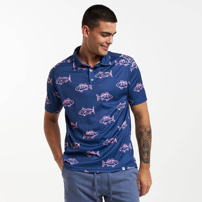 Golf Shirt - Skip Jacks | Navy