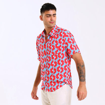 Holiday Shirt - Daisy | Coral
