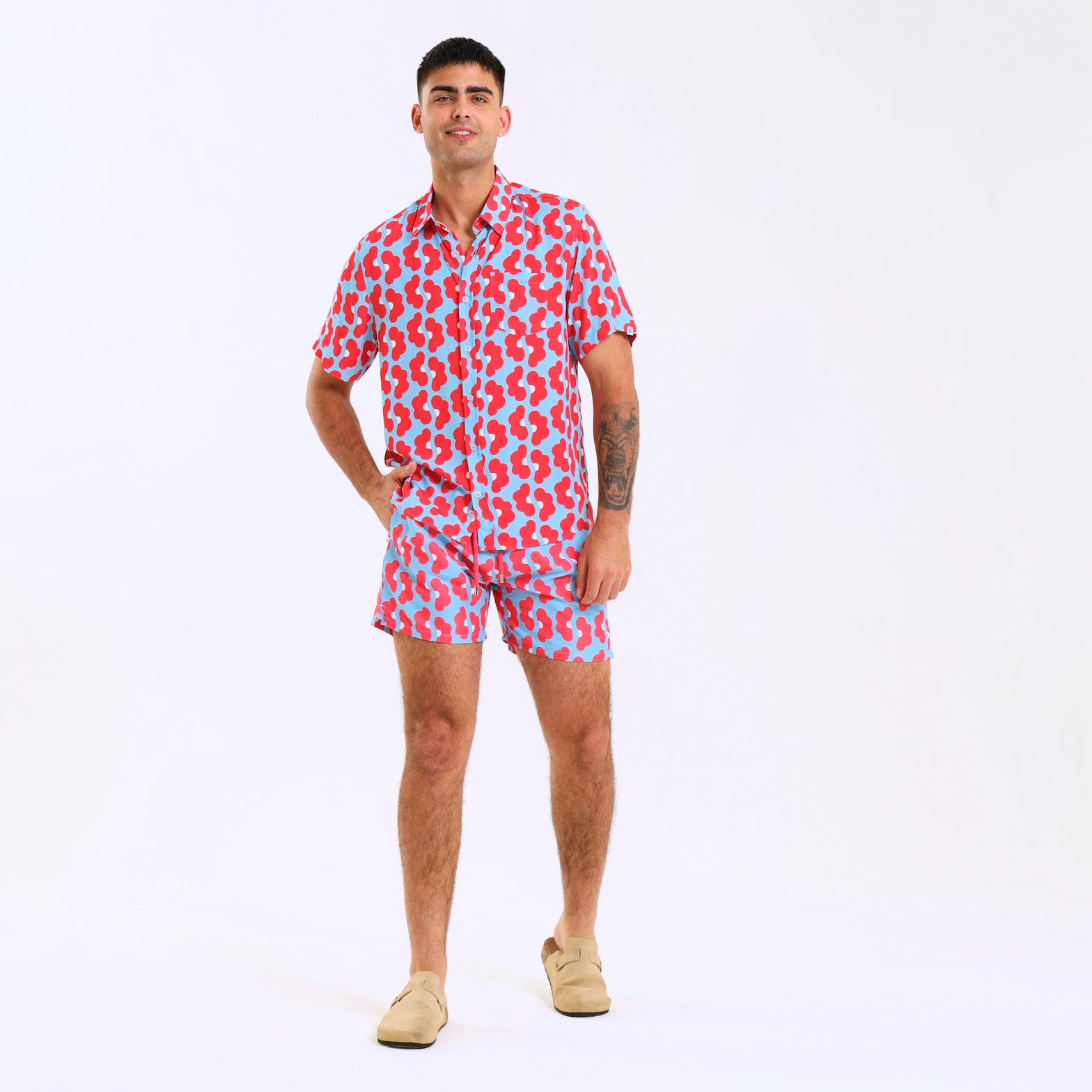 Holiday Shirt - Daisy | Coral