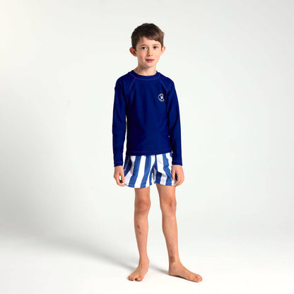 Kids Rash Vests - Solid | Navy