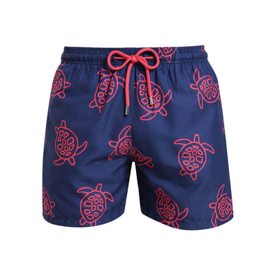 Kids Swim Shorts - Turtles | Navy