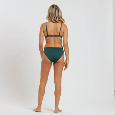 Ladies Bikini Top - Solid | Emerald