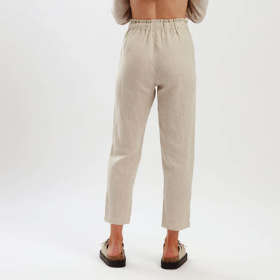 Ladies Linen - Pants | Natural